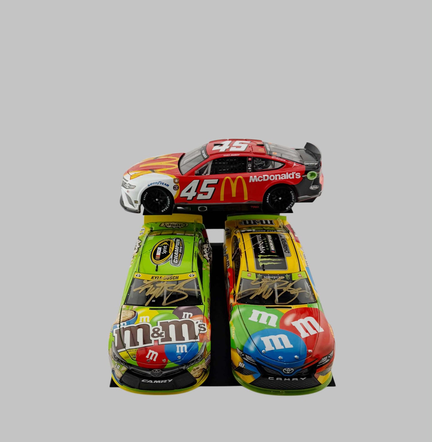 NASCAR Diecast Front Facing Shelf/Table/Wall Mount Solid Stack Display Stand