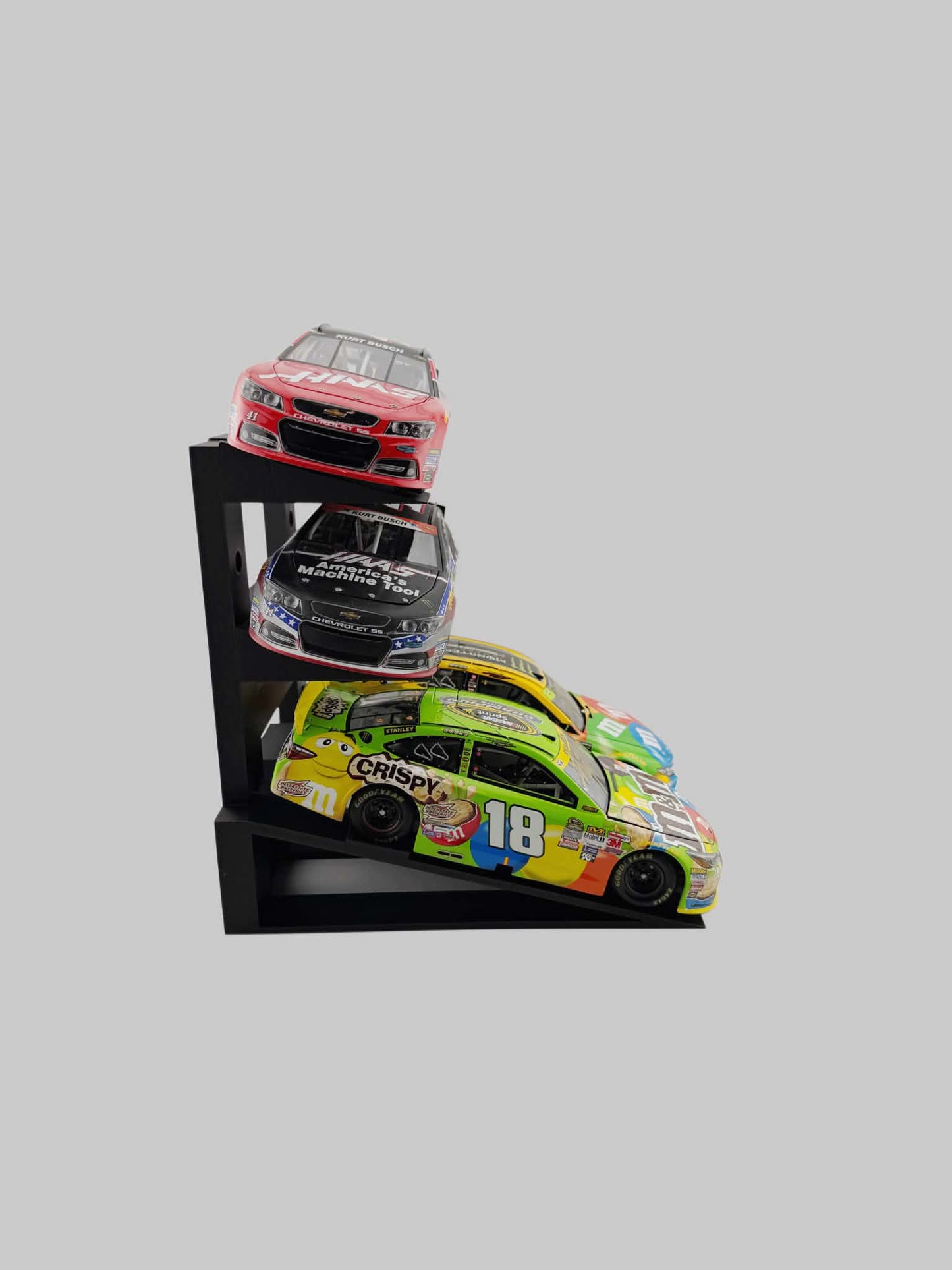 NASCAR Diecast Front Facing Shelf/Table/Wall Mount Solid Stack Display Stand