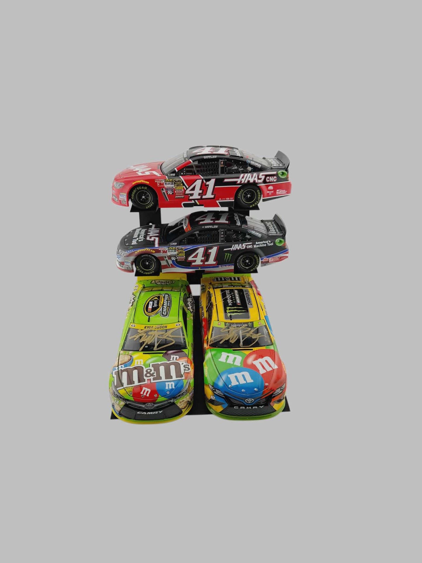 NASCAR Diecast Front Facing Shelf/Table/Wall Mount Solid Stack Display Stand