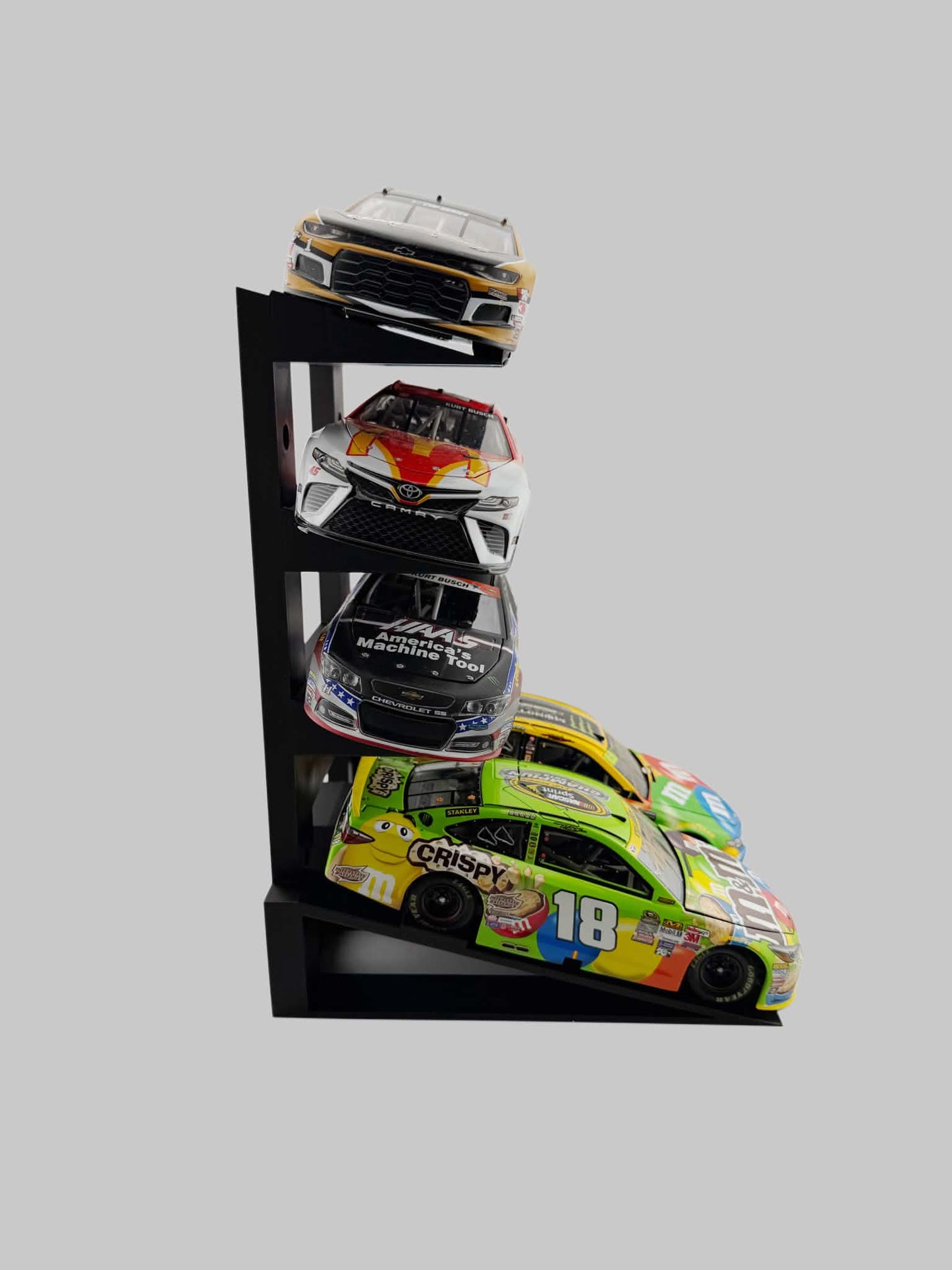 NASCAR Diecast Front Facing Shelf/Table/Wall Mount Solid Stack Display Stand