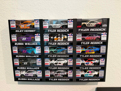 1:64 NASCAR Boxed Display Walls Shelf Table