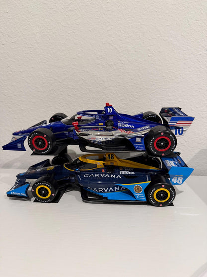 INDYCAR 1:18 Diecast Stack Display Wall Table Shelf Mount