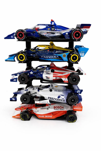 INDYCAR 1:18 Diecast Stack Display Wall Table Shelf Mount