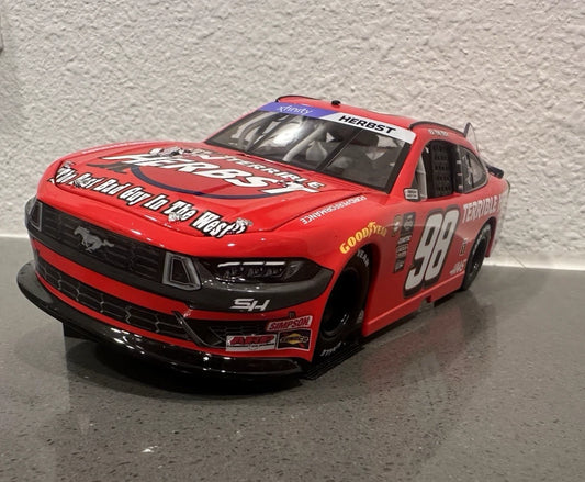 NASCAR 1/24 1 Car Display Stand Normal Tilted Fits Cup, Xfinity, Truck Series 1:24