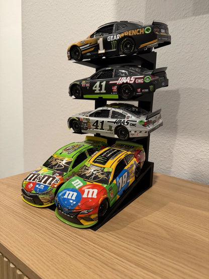 NASCAR Diecast Front Facing Shelf/Table/Wall Mount Solid Stack Display Stand