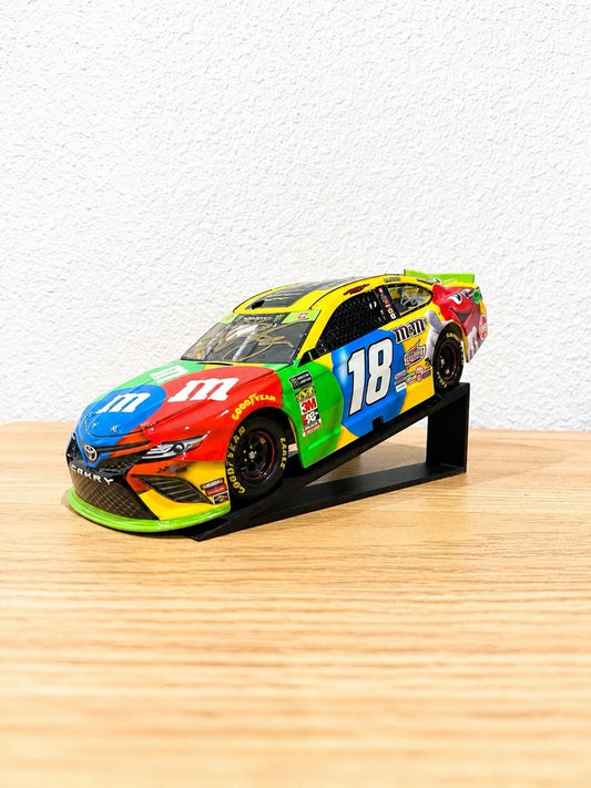 NASCAR 1/24 1 Car Display Riser Stand Tilted Fits Cup, Xfinity, Truck Series 1:24